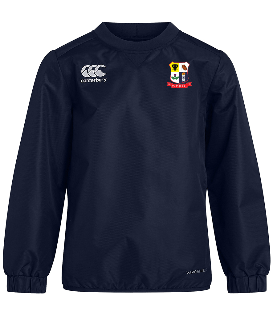 Canterbury Club Contact Top with WDRFC logo