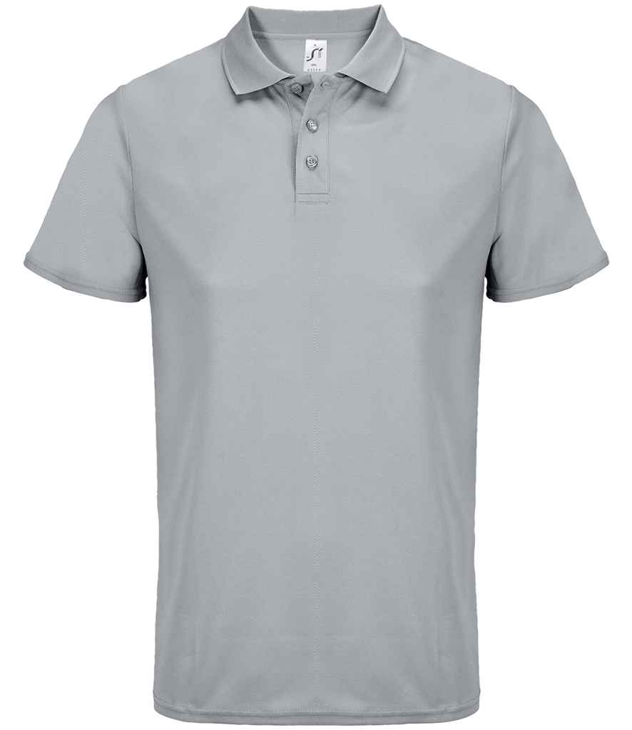 [04442 PGE XS] SOL'S Unisex Pitcher Recycled Polyester Piqué Polo Shirt (XS, Pure Grey)