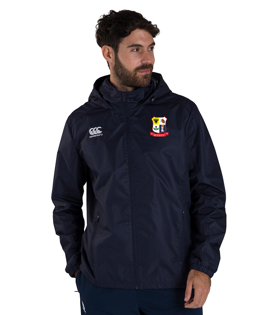 [WDRFC-CN268-XS] Canterbury Club Rain Jacket with WDRFC Logo (XS)