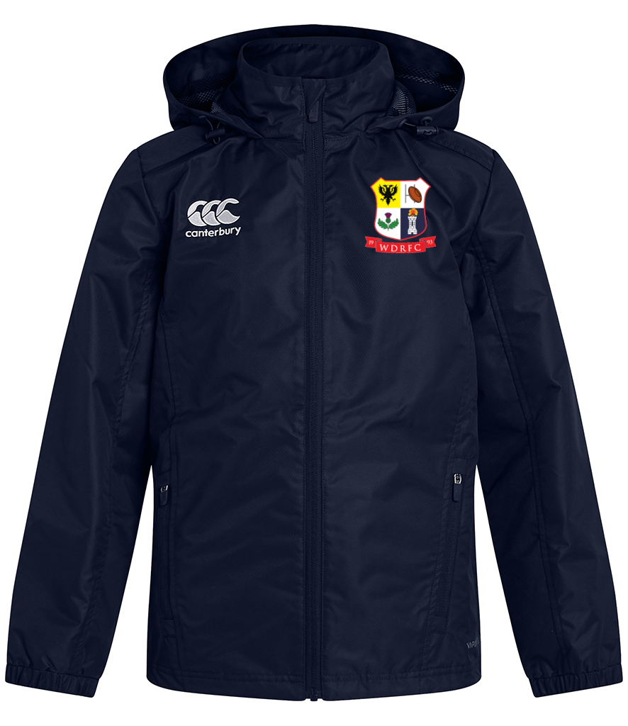 [WDRFC-CN268B-06] Canterbury Kids Club Rain Jacket with WDRFC Logo (6)