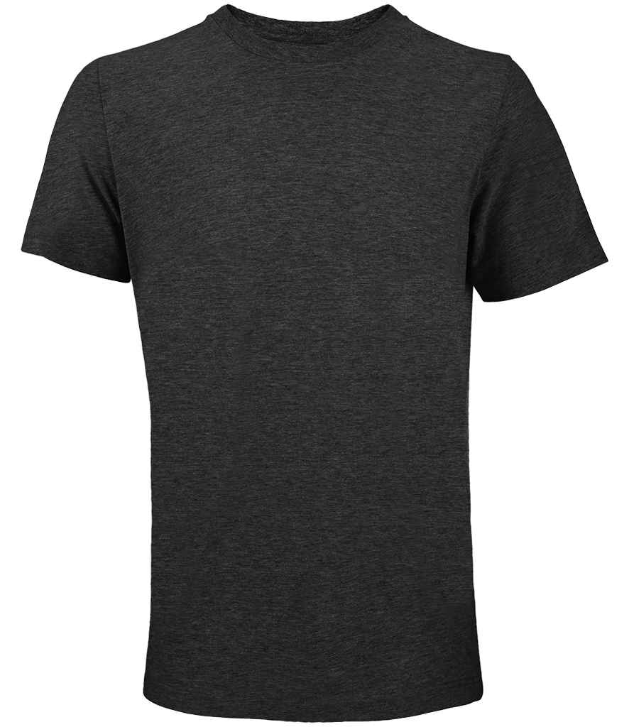 [04203 CHM XS] SOL'S Unisex Tuner T-Shirt (XS, Charcoal Marl)