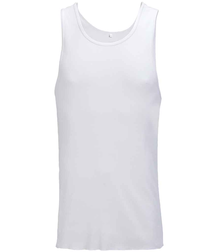 [04452 WHI S] SOL'S Pablo Ribbed Tank Top (S)