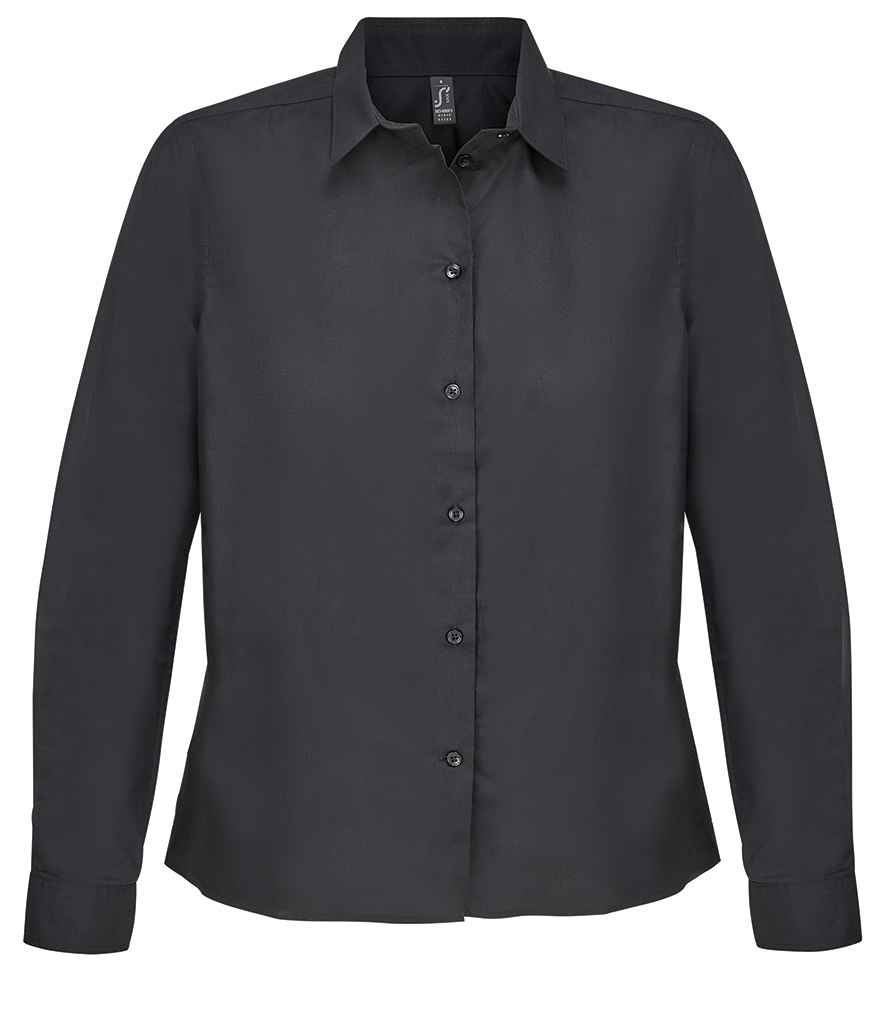SOL'S Ladies Bailey Long Sleeve Poplin Shirt