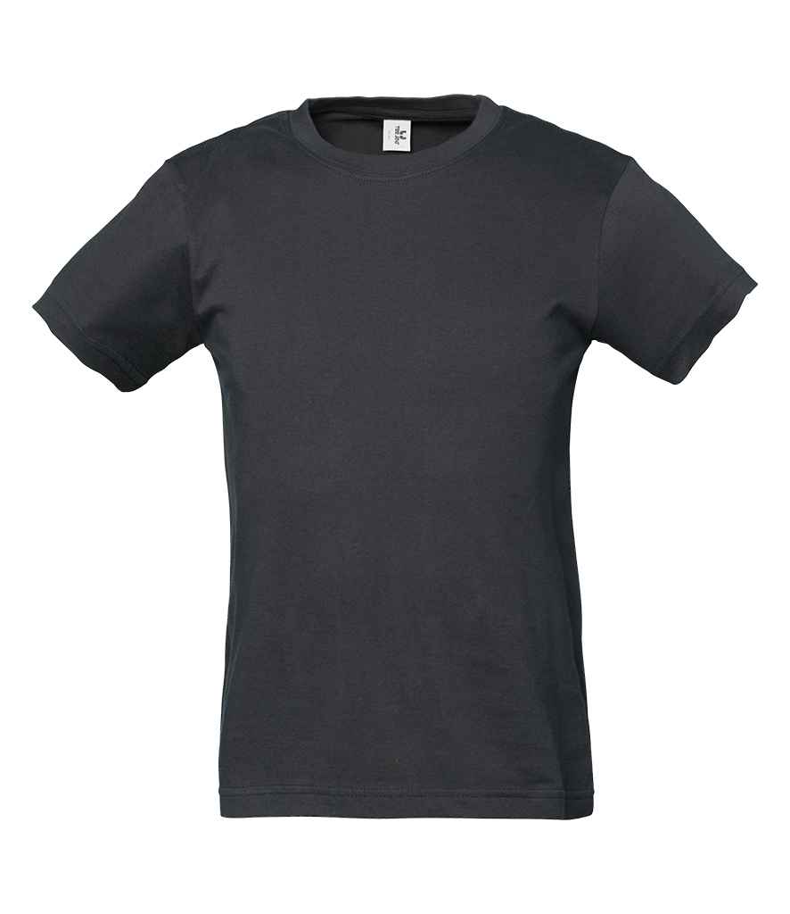 [T1100B DGY 4-6] Tee Jays Kids Power T-Shirt (4-6, Dark Grey)
