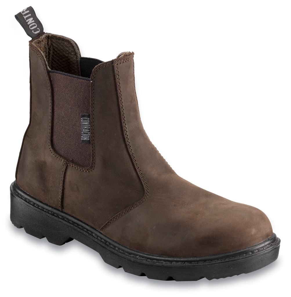 Contractor Brown Dealer Safety Boots | Colbrook