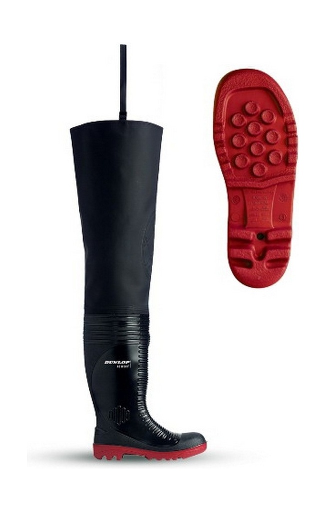 [D886406] Dunlop Acifort Ribbed Safety Wellington Boots (6)