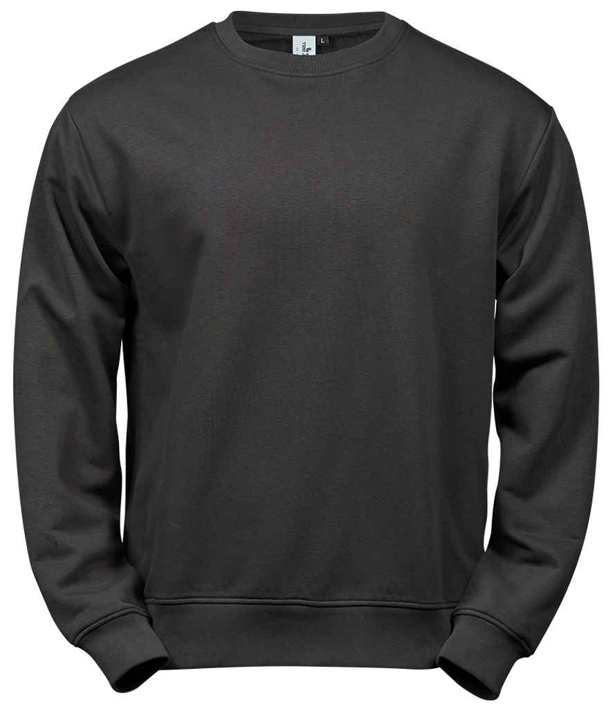 [T5100 DGY XS] Tee Jays Power Organic Sweatshirt (XS, Dark Grey)