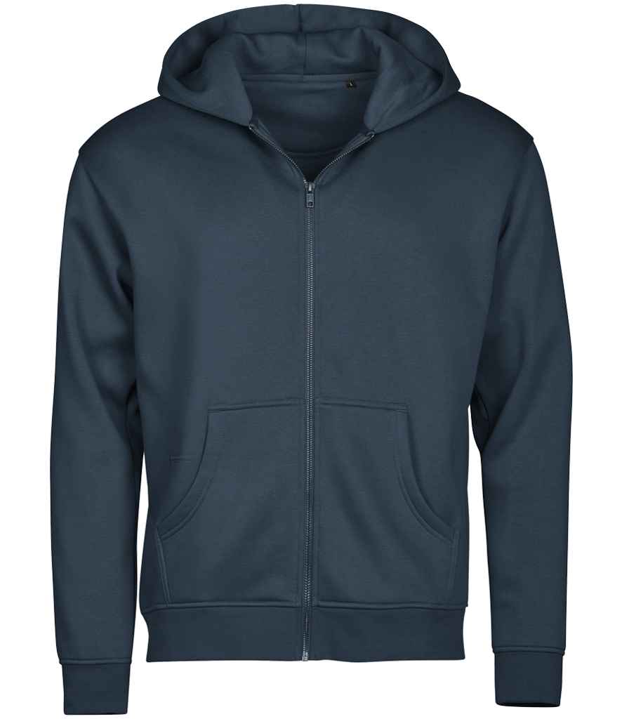 [T5154 INK XS] Tee Jays Urban Hooded Full Zip Sweatshirt (XS, Ink Blue)