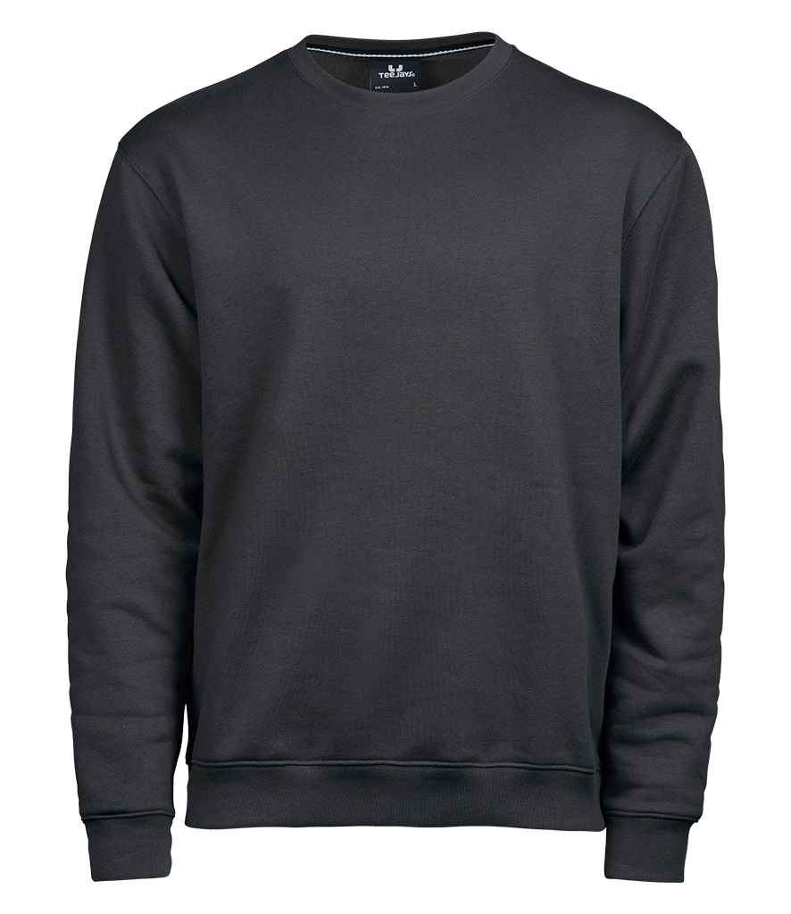 [T5429 DGY S] Tee Jays Heavy Sweatshirt (S, Dark Grey)