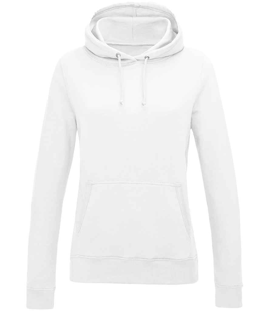 [JH001F ACW XS] AWDis Ladies College Hoodie (XS, Arctic White)