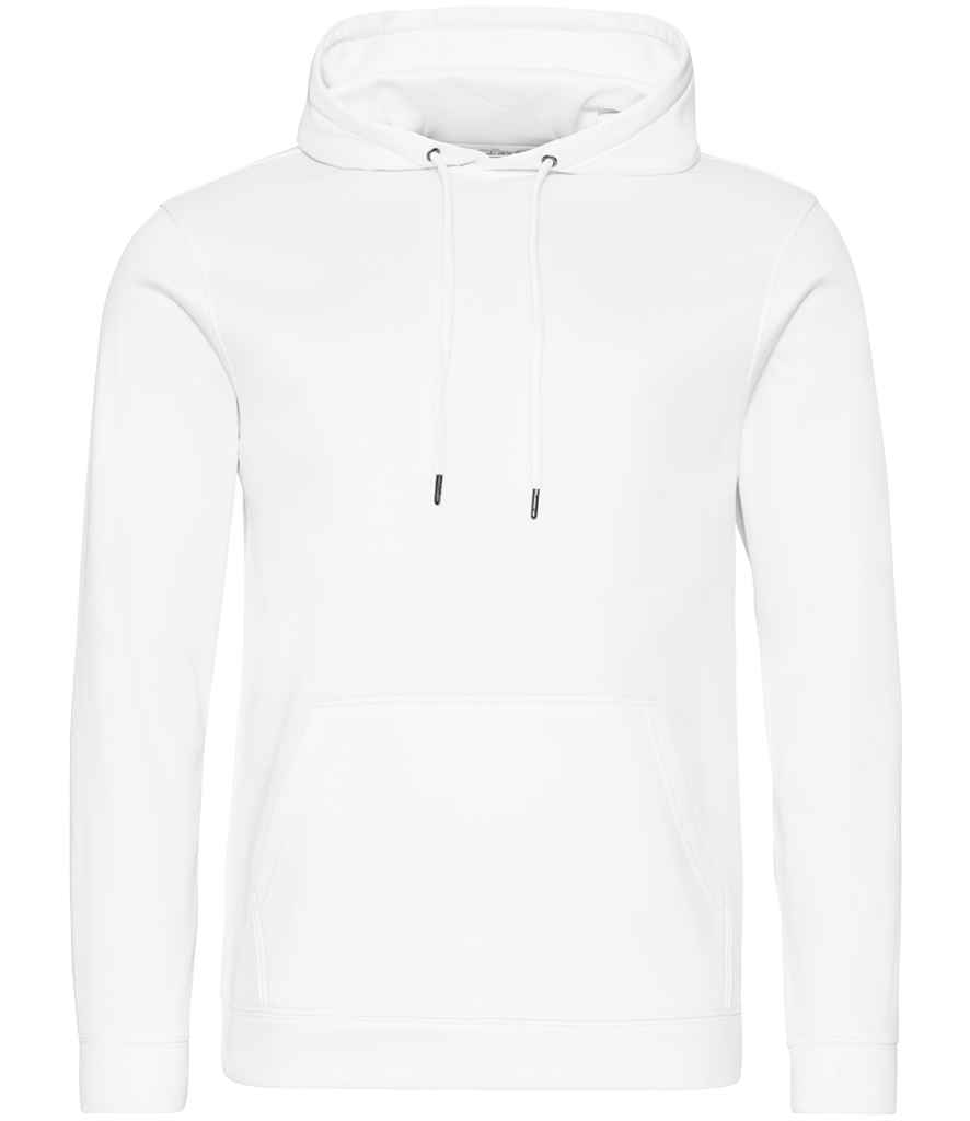 [JH006 ACW S] AWDis Sports Polyester Hoodie (Arctic White, S)