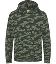 AWDis Kids Camo Hoodie