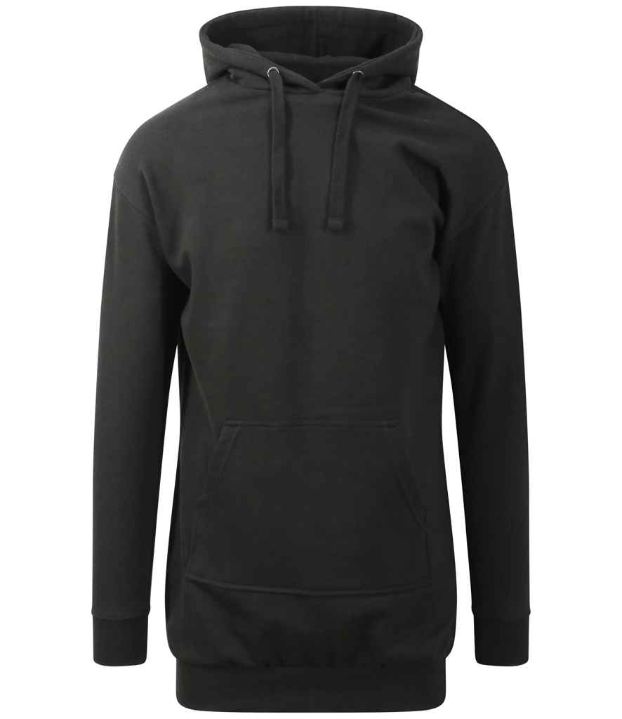 [JH015 JBK XS] AWDis Ladies Hoodie Dress (XS, Jet Black)