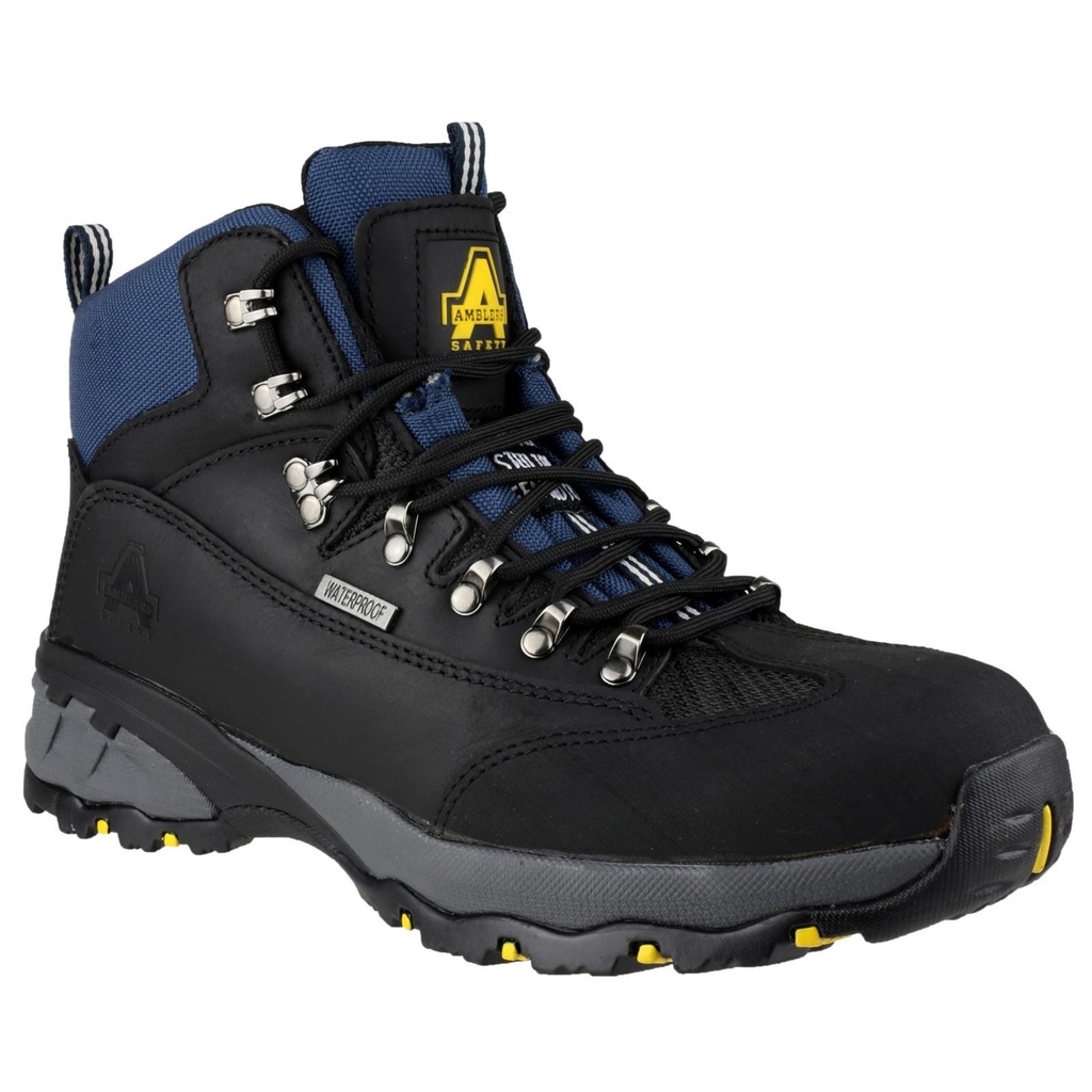 Black Safety Boots Waterproof Hiker Style (4)