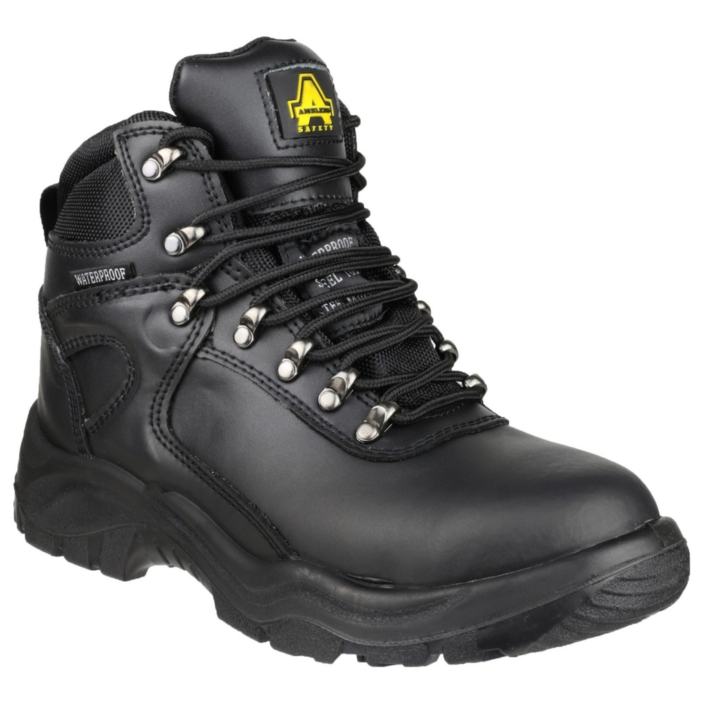 Black Waterproof Hiker Style Safety Boots