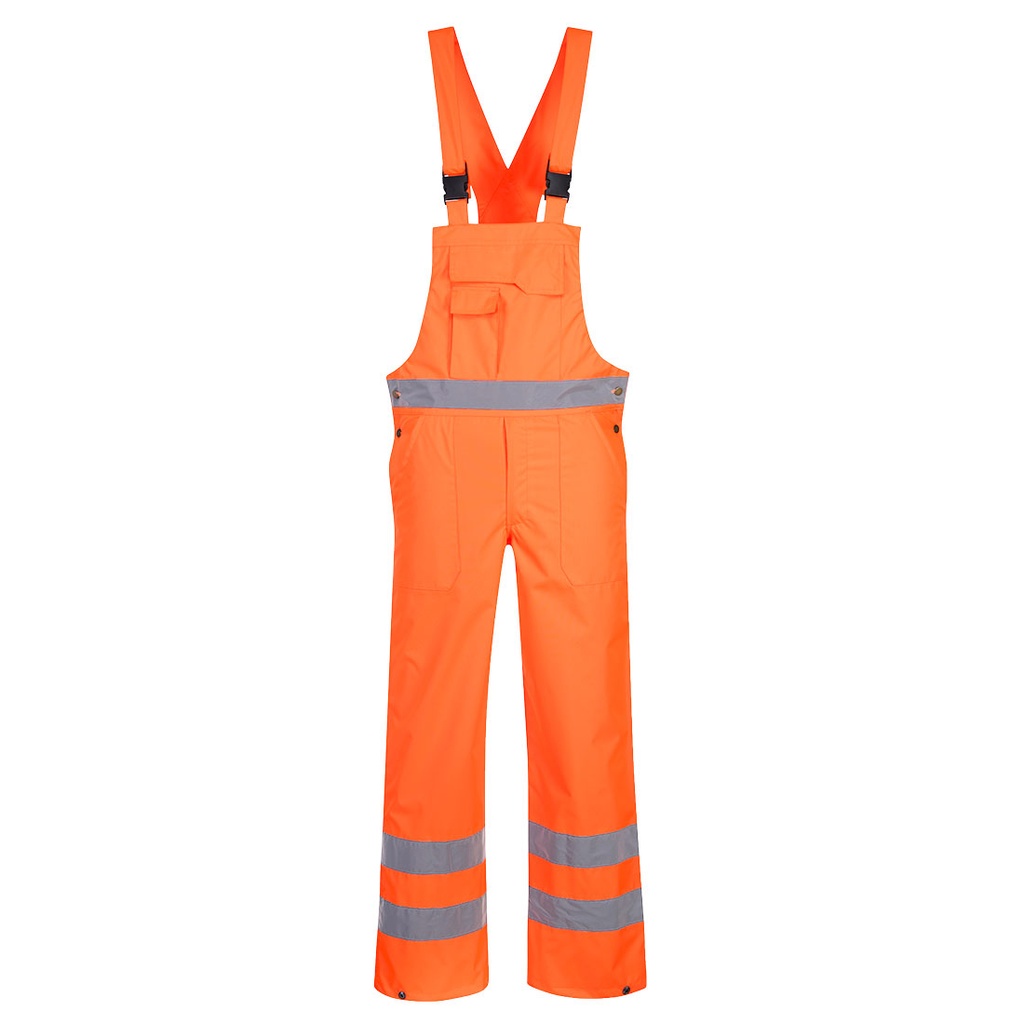 [S388ORRS] S388 - Hi-Vis Breathable Rain Bib and Brace (S)