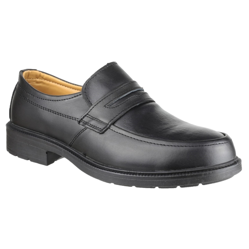 Black Slip-on Safety Shoes
