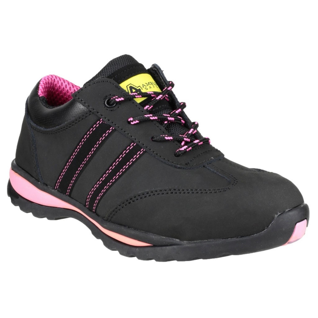 Ladies Black Safety Shoes