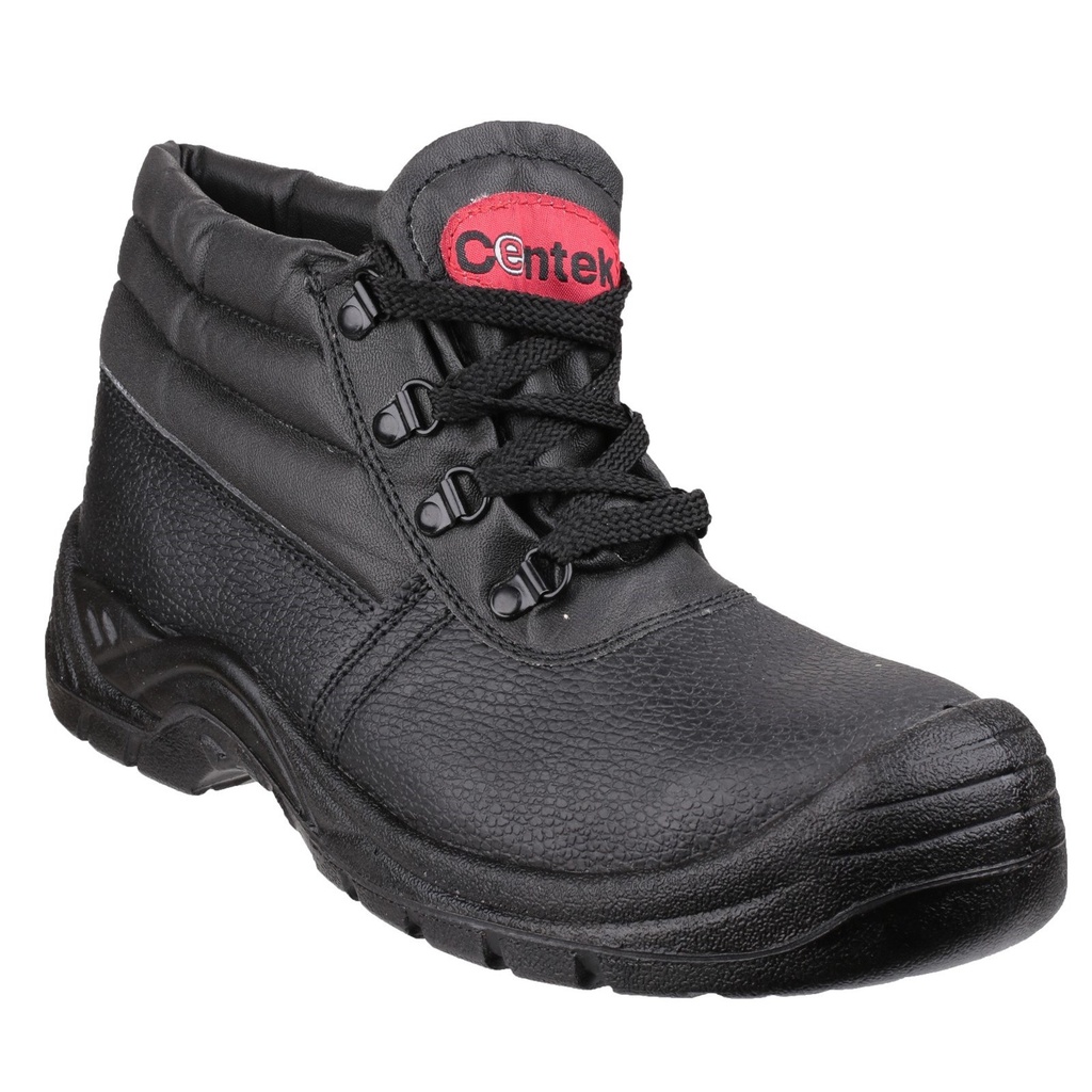 Black 'D ' Ring Hiker Style, Scuff Cap, Midsole (6)