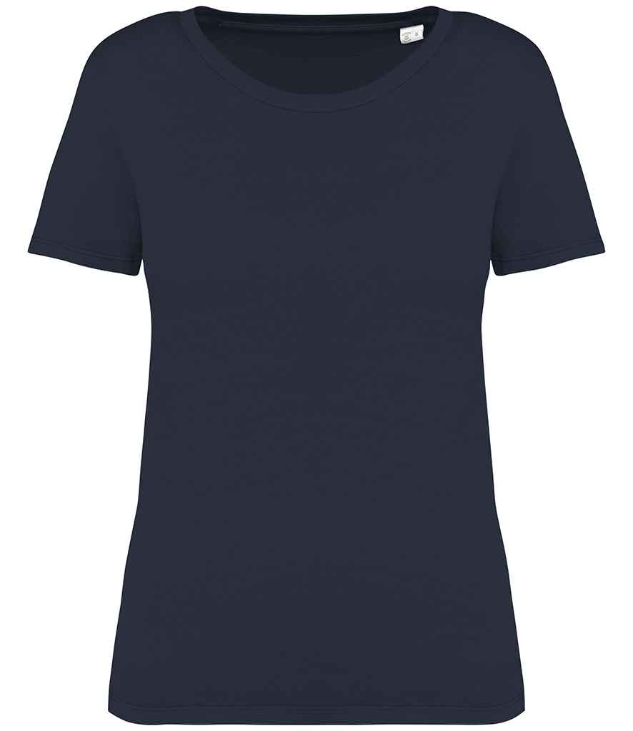 [NS316 WNV XS] Native Spirit Ladies Faded T-Shirt (XS, Washed Navy)