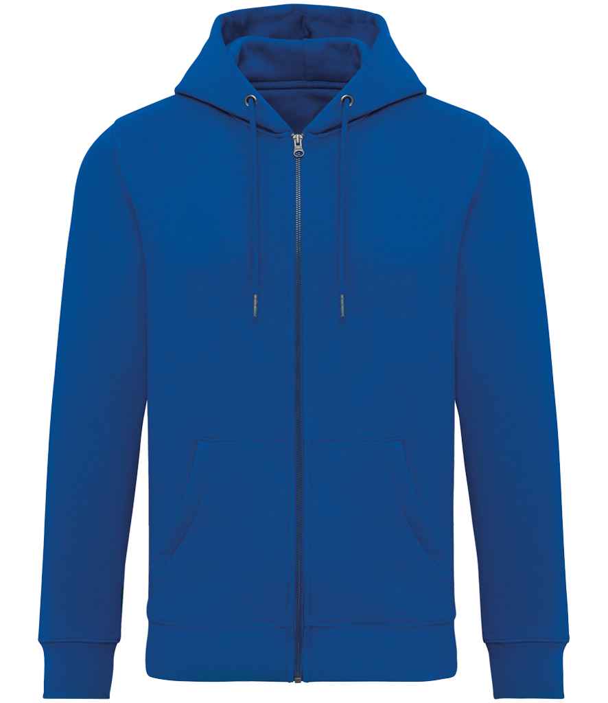 [NS402 SEB XXS] Native Spirit Unisex Full Zip Hoodie (XXS, Sea Blue)