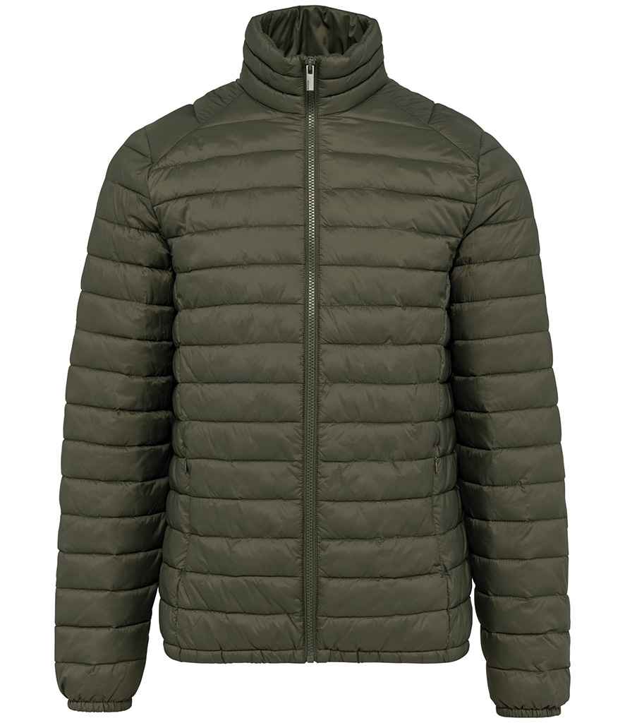 [NS6000 ORK S] Native Spirit Lightweight Recycled Padded Jacket (S, Organic Khaki)