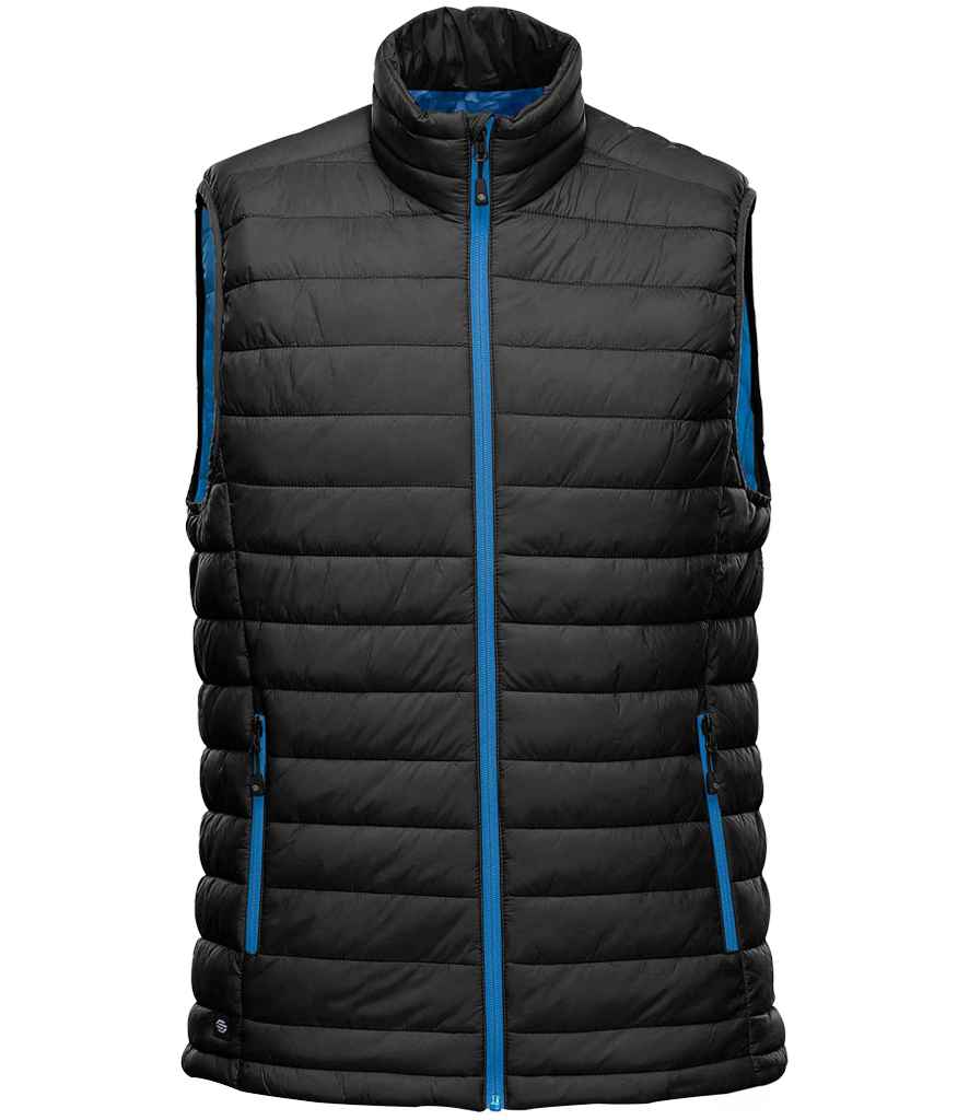 [AFV1 BK/AZ S] Stormtech Stavanger Thermal Bodywarmer (S, Black/Azure)