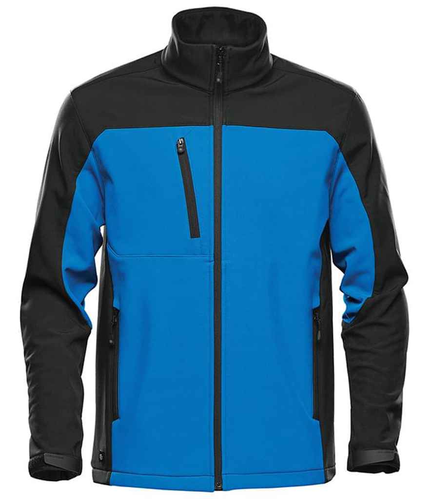 [BHS3 AZ/BK S] Stormtech Cascades Soft Shell Jacket (S, Azure/Black)