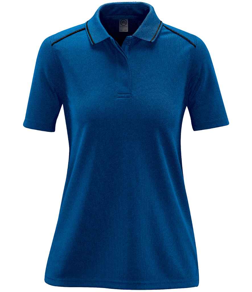 [GPX5W AZ/BK XS] Stormtech Ladies Endurance HD Polo Shirt (XS, Azure/Black)