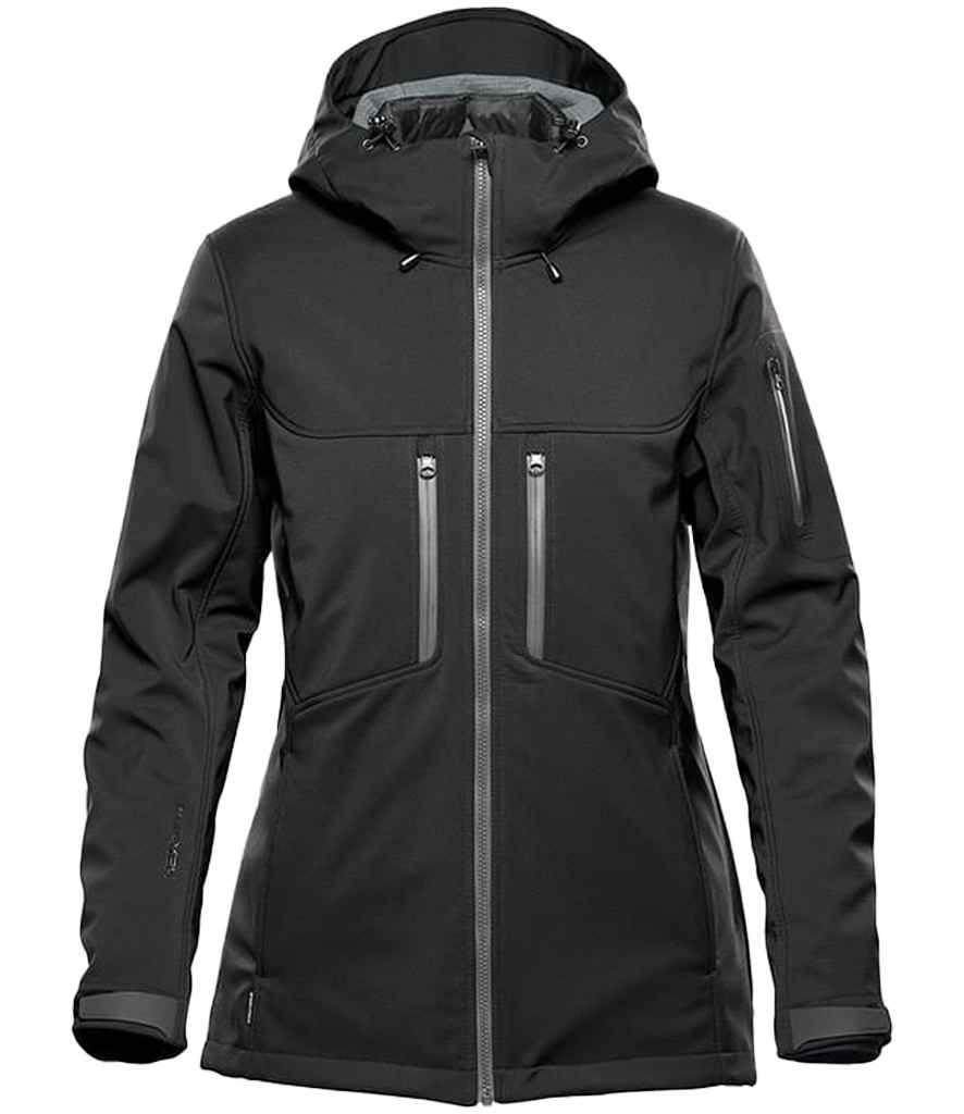 [HR2W BLK XS] Stormtech Ladies Epsilon System 3-in-1 Jacket (XS, Black)