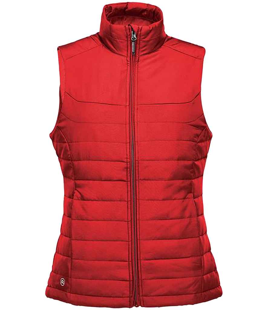 [KXV1W BRE XS] Stormtech Ladies Nautilus Quilted Bodywarmer (XS, Bright Red)