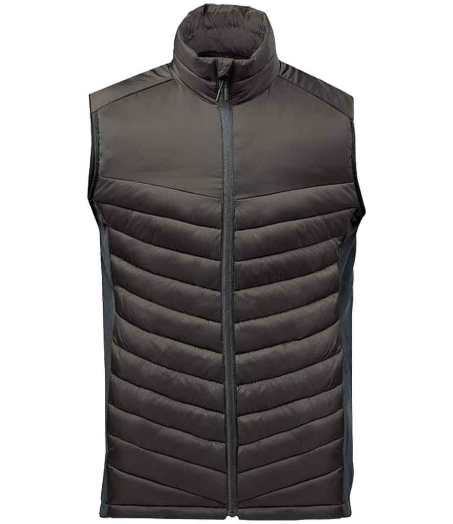 [PDV1 BK/GR S] Stormtech Montserrat Thermal Bodywarmer (S, Black/Granite)