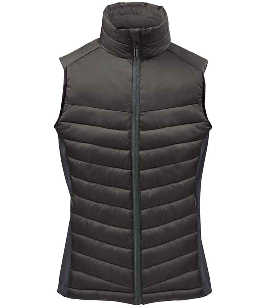 [PDV1W BK/GR XS] Stormtech Ladies Montserrat Thermal Bodywarmer (XS)