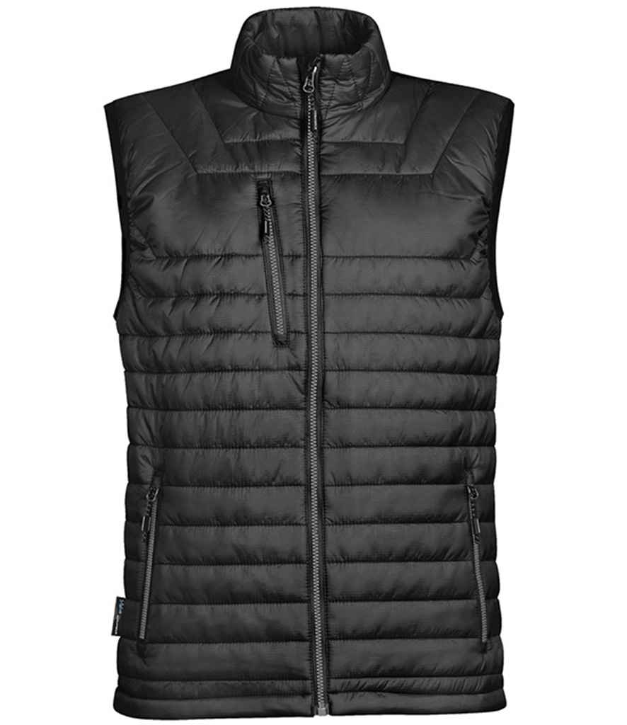 [PFV2 BK/CH S] Stormtech Gravity Thermal Bodywarmer (S, Black/Charcoal)