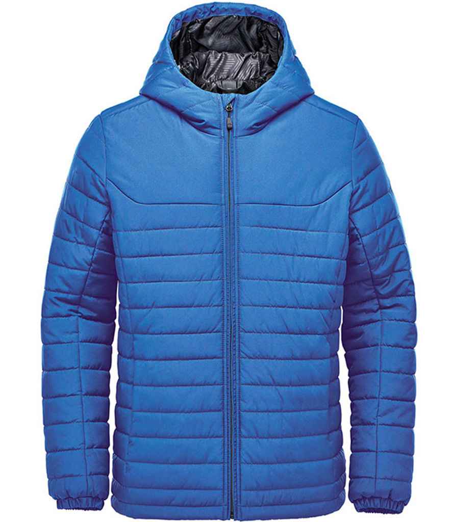 [QXH1 AZR S] Stormtech Nautilus Quilted Hooded Jacket (S, Azure)