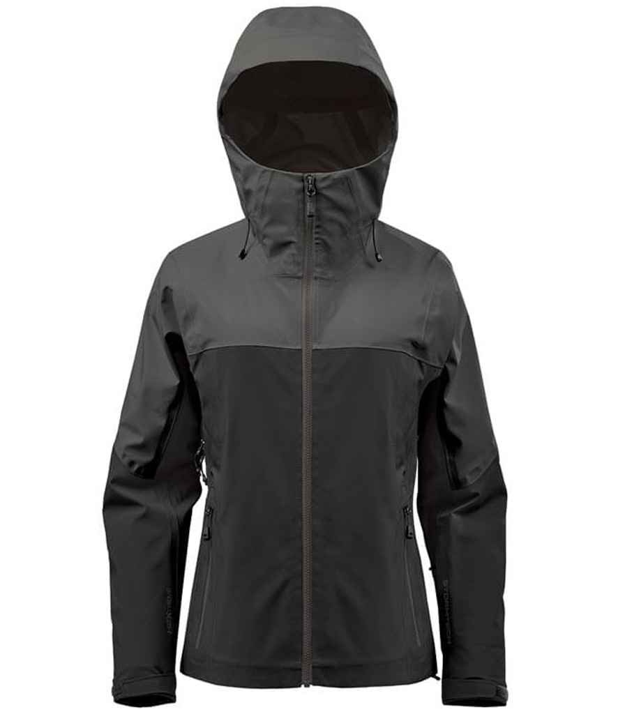 [RX2W GR/BK XS] Stormtech Ladies Vertex Stormshell Jacket (XS)