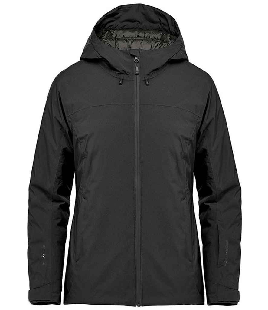 [X2W BK/GP XS] Stormtech Ladies Nostromo Thermal Shell Jacket (XS, Black/Graphite Grey)