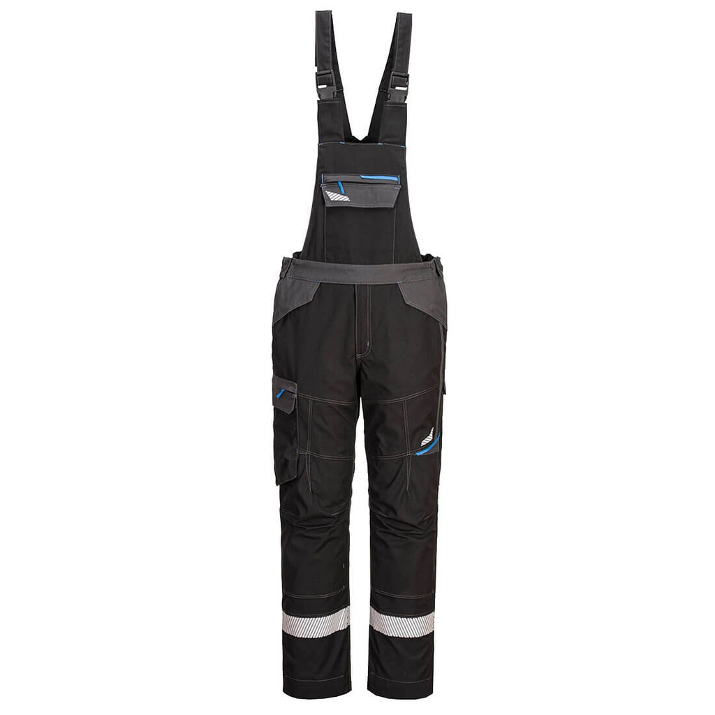 [FR405BKRS] WX3 Modaflame Work FR Bib and Brace (S)
