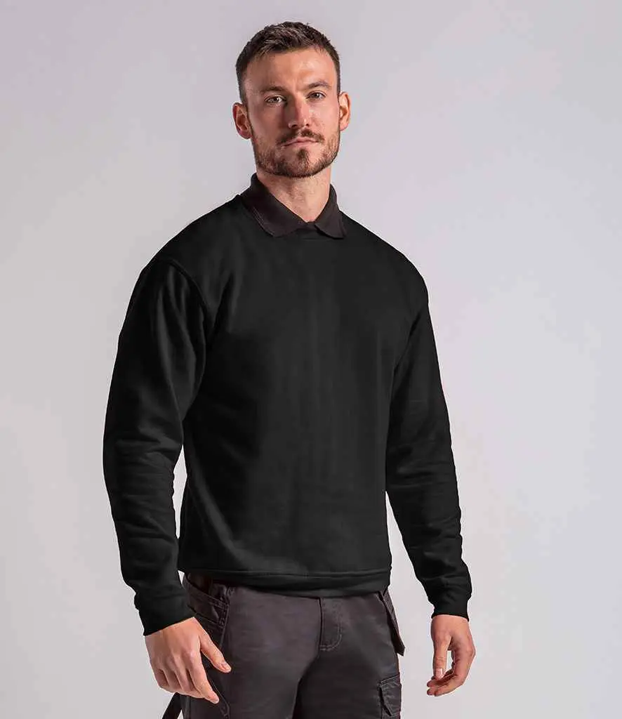 Classic V-Neck Sweatshirt (Black, XS)