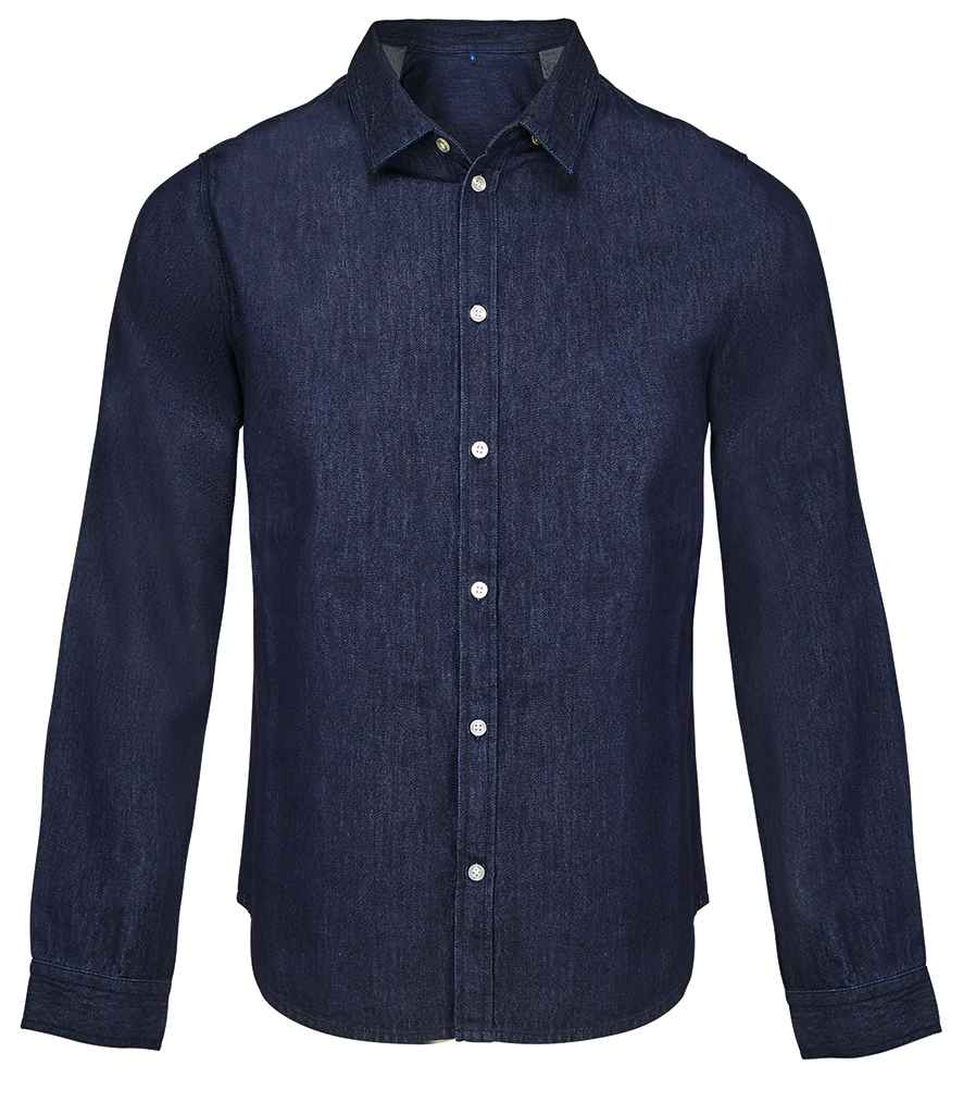 [04796 BTD S] NEOBLU Bennett Denim Shirt (S, Brut Denim)