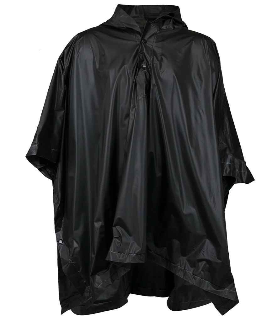[SC10 BLK ONE] Splashmacs Rain Poncho (Black)
