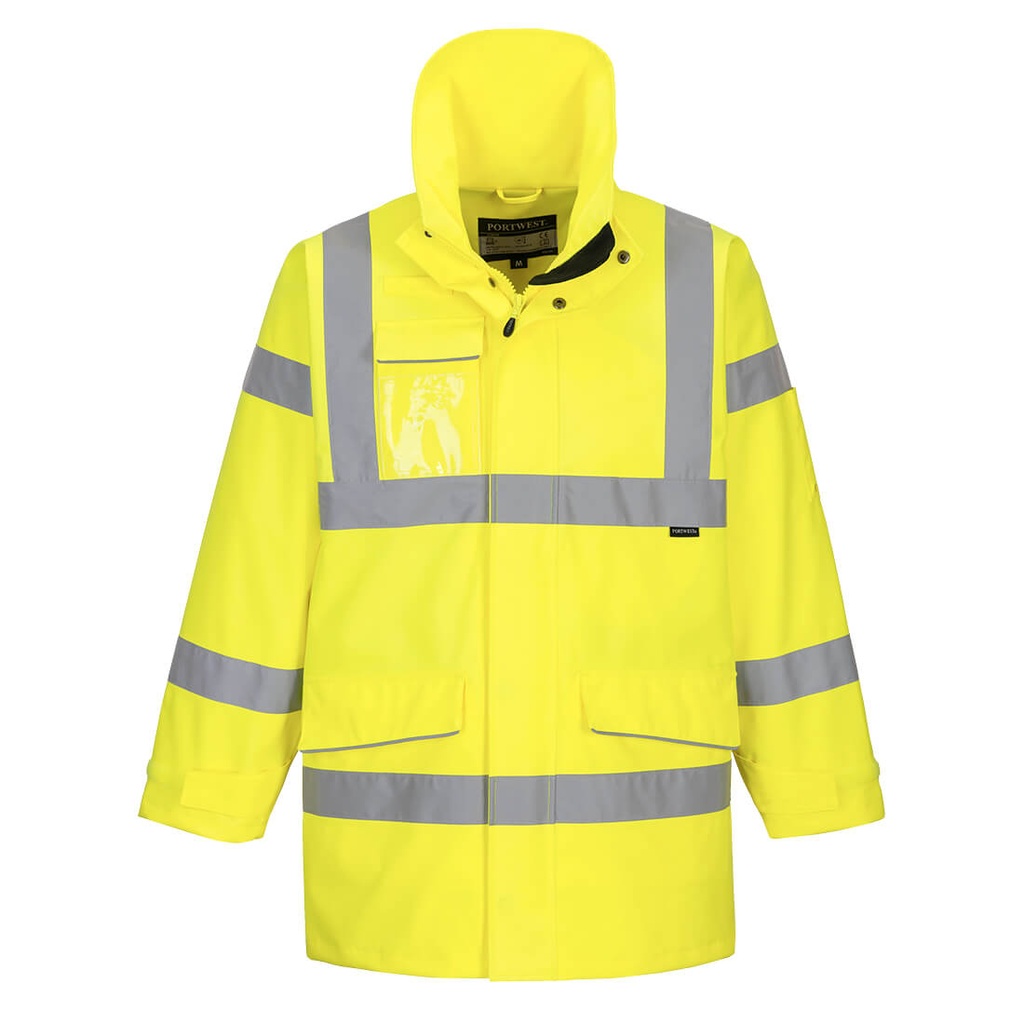 [S590YERS] Hi-Vis Extreme Rain Jacket (Yellow, S)