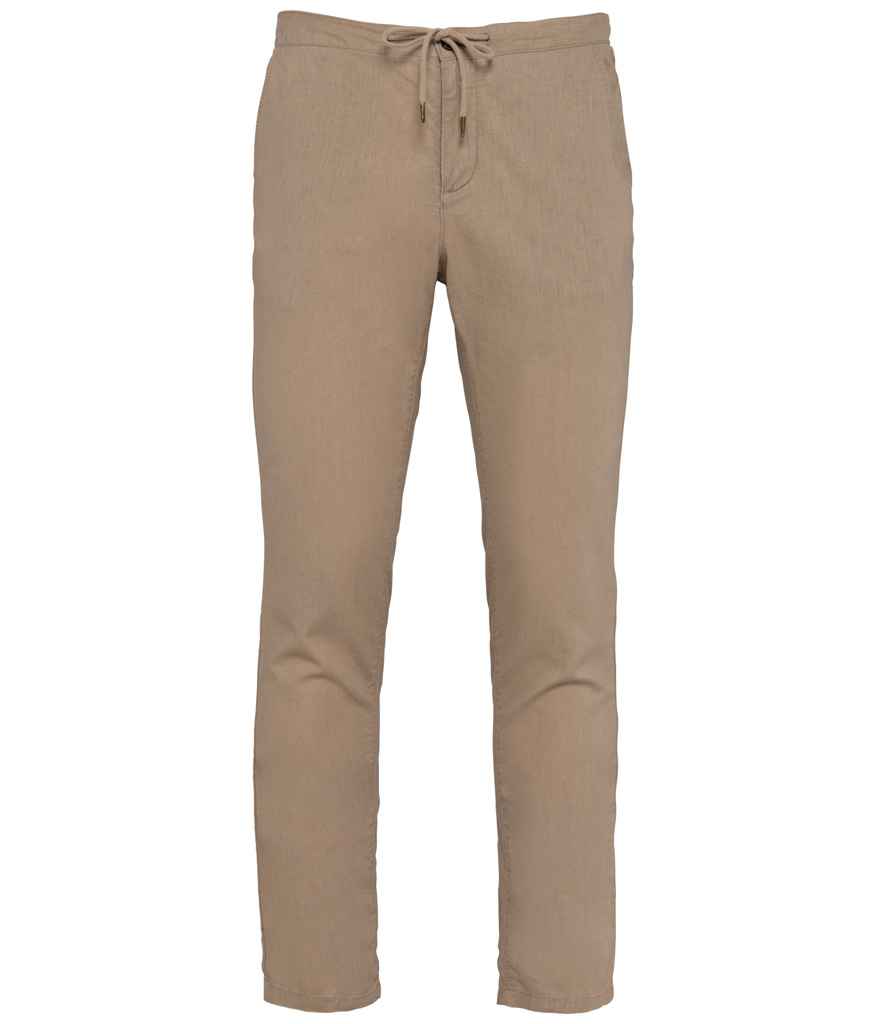 [SP708 WES XS] Spasso Relaxed Chino Trousers (XS, Wet Sand)
