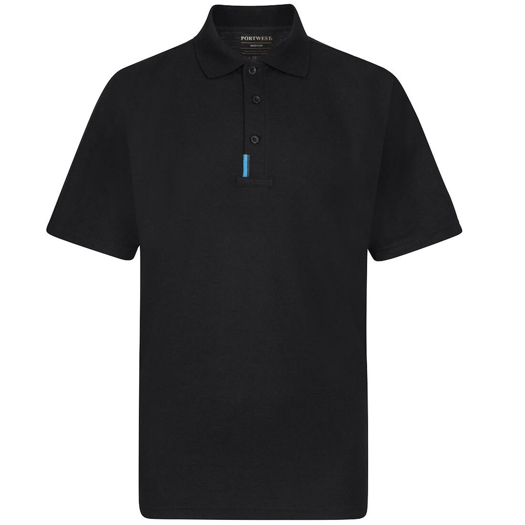 [T720BKRXS] WX3 Polo Shirt (Black, XS)