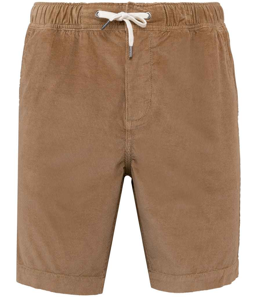 [SP742 DRC 38] Spasso Corduroy Shorts (38, Dark Camel)