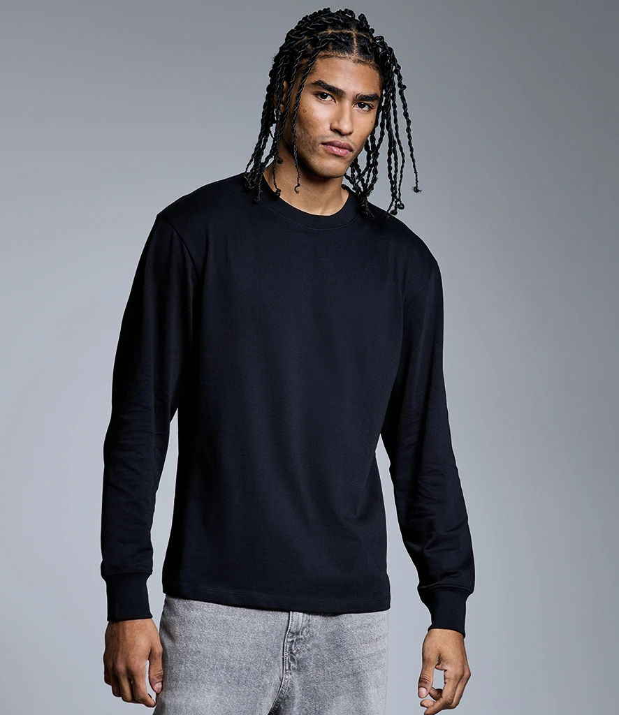[AM16 BLK XS] Anthem Headline Heavy Long Sleeve T-Shirt (XS, Black)
