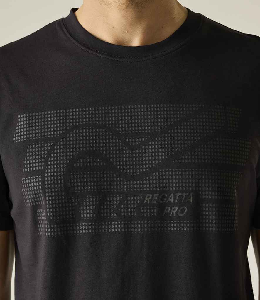 [RG716 BLK S] Regatta Pro Trade T-Shirt (S, Black)