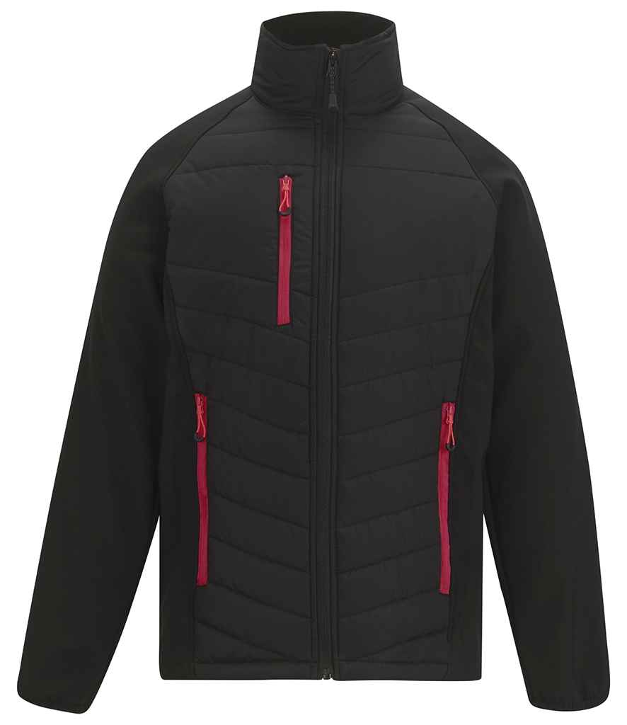 [RG736 BK/CS XS] Regatta Pro Universal Jacket (XS, Black/Classic Red)