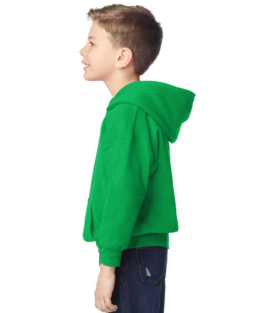 [GD57B IGN XS] Gildan Kids Heavy Blend™ Hooded Sweatshirt (Irish Green, XS)
