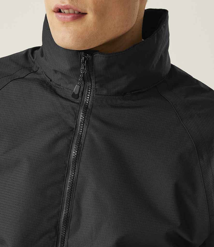 [RG042 BLK S] Regatta Hudson Waterproof Insulated Jacket (S, Black)